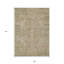 Tapis d'intérieur beige 9 pi x 12 pi beige oriental brun et vert