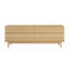 Commode double 4 tiroirs Calixta, blé