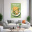 «Caesar Salad with Fries», art mural rétro-1945201595