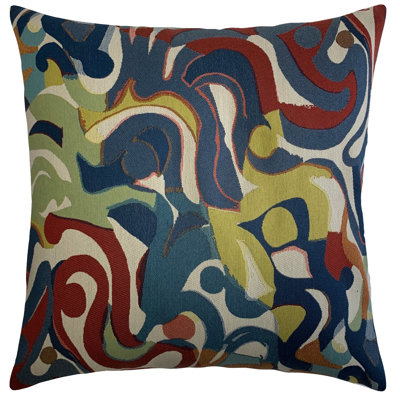 Coussin abstrait vacances 20 x 20