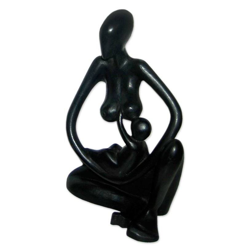 Figurine maman et enfant Kimbol