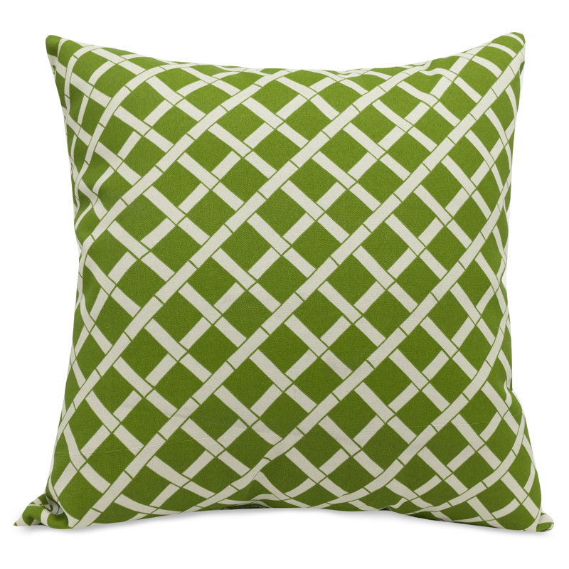 Coussin Bamboo, Sauge, H 24 po x l 24 po x P 10 po