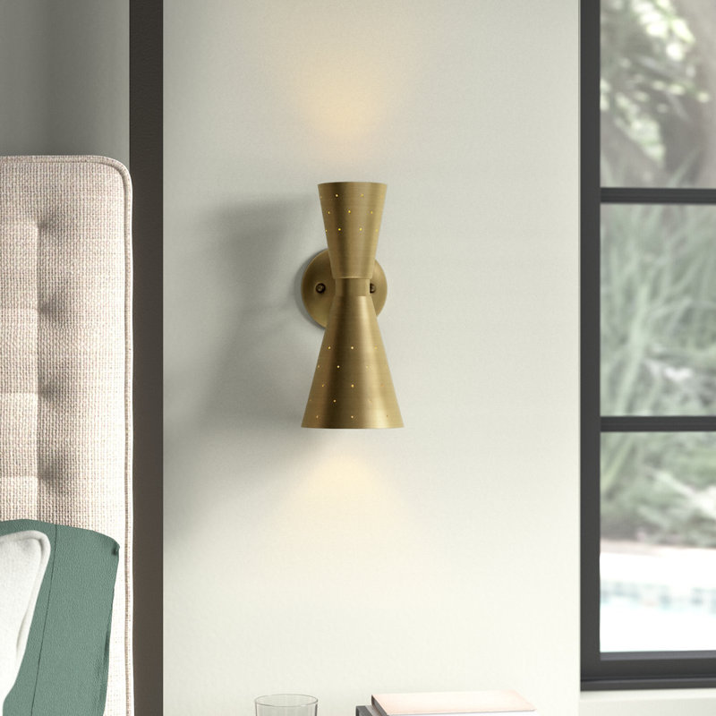 Wrought Iron Armed Sconce