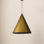 Assie Single Light Aluminum Dimmable Pendant