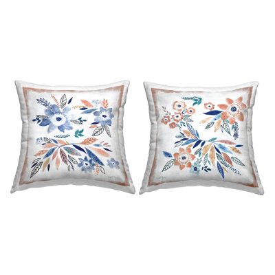 Polyester Throw Square Pillow Cover & Insert