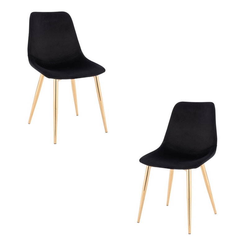 Chaise de salle à manger D camion, Noir