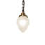 5" Wide Fancy Floral W/Colonnade Globe Mini Pendant