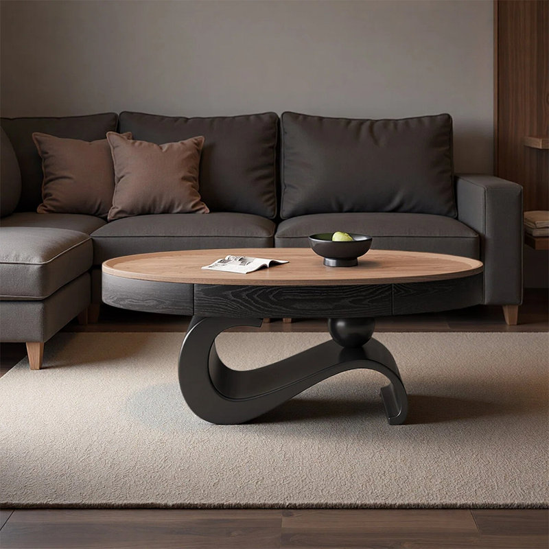 Light luxury creative storage coffee table