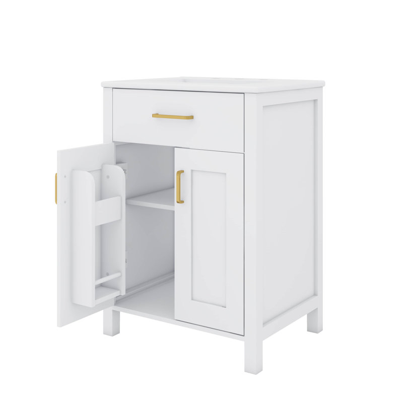 Évier à lessive 24 po avec armoire intégrée