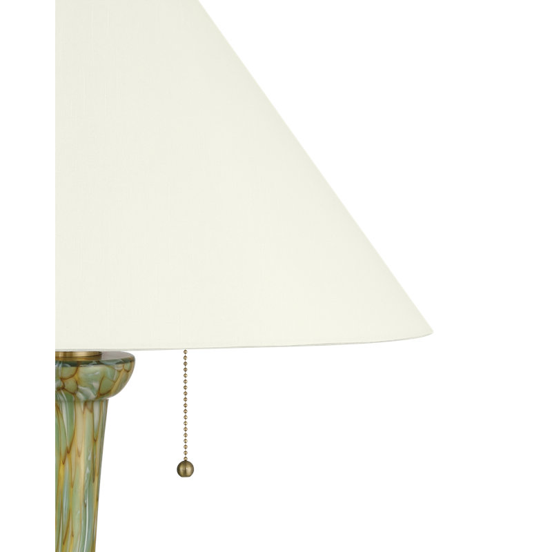 Classico Table Lamp, Light Beige, Antique Brass