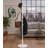 White Beech Wood Vertical Coat Rack, Tree-Shaped Design 9 Hooks, 3 Height Adjustments For Multi-Places-819277256