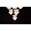 Pacha 10-Light Chandelier in White Cashmere by Breegan Jane