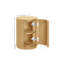 Auman Fluted Side Table With Door-120391981