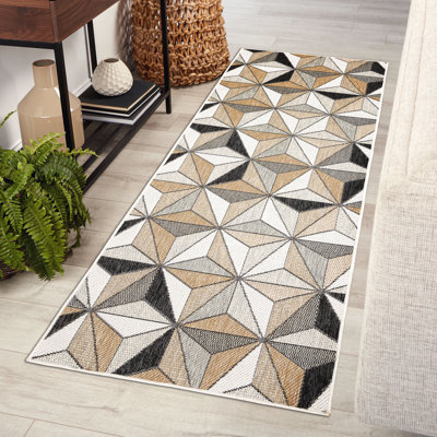 Toeterville Geometric Indoor / Outdoor Area Rug