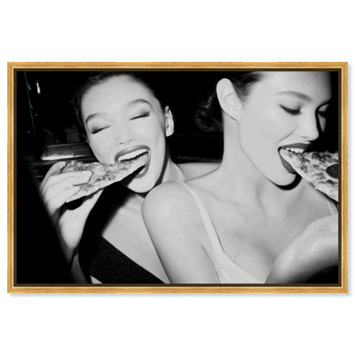 Midnight Mozzarella Print by Oliver Gal