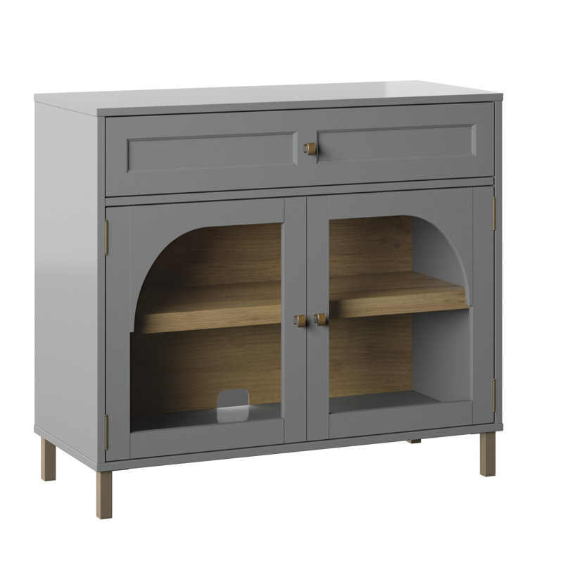Vick Accent Cabinet, Pure Gray