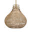  Luminaire suspendu corde naturelle 1 lumière Hestia