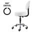 URBNLIVING Swivel Upholstered Adjustable Height Counter Stool with Metal Frame-85484870