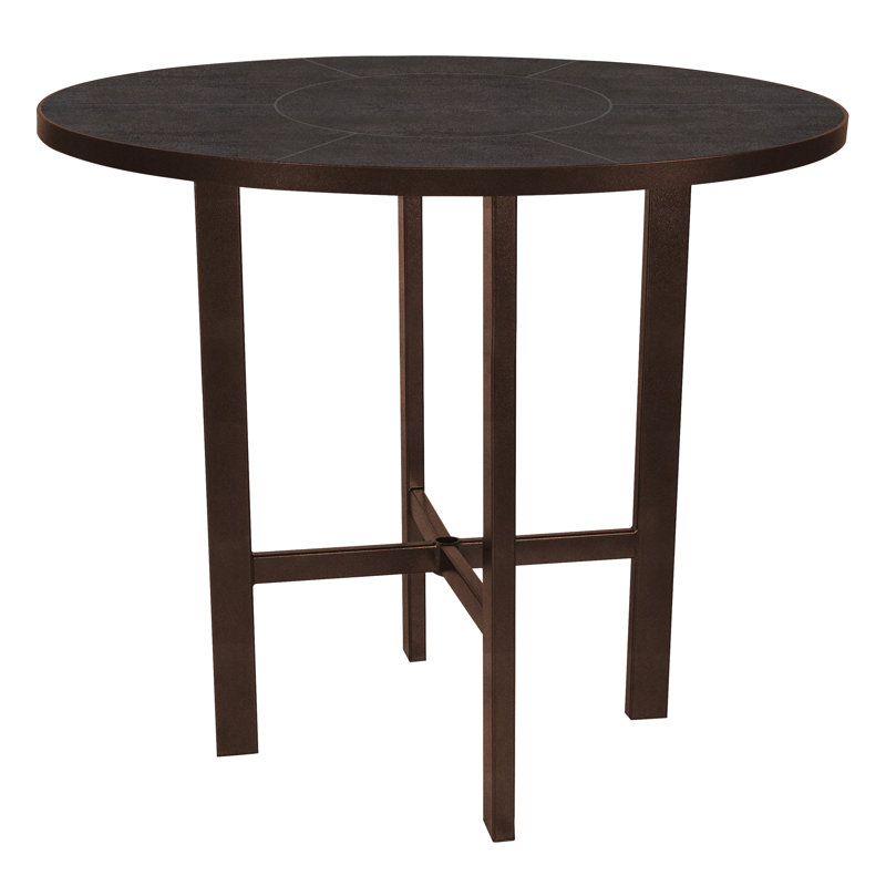 Tables Outdoor Round Bar Table, Urban Shift, Copper Creek, 39 H" W x 42" W x 42" D