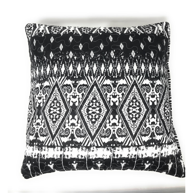 Aztec Geometric Reversible Pillow Cover