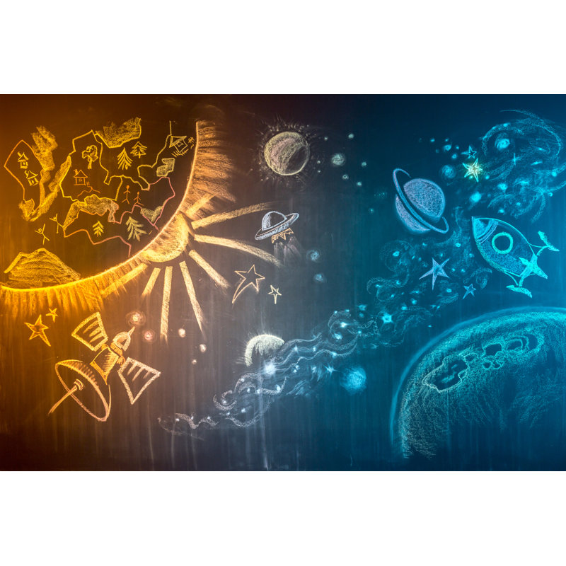 Outer Space by Mordolff - Wrapped Canvas Print, 61cm H x 91cm W