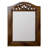 Wood Flat Wall Mirror