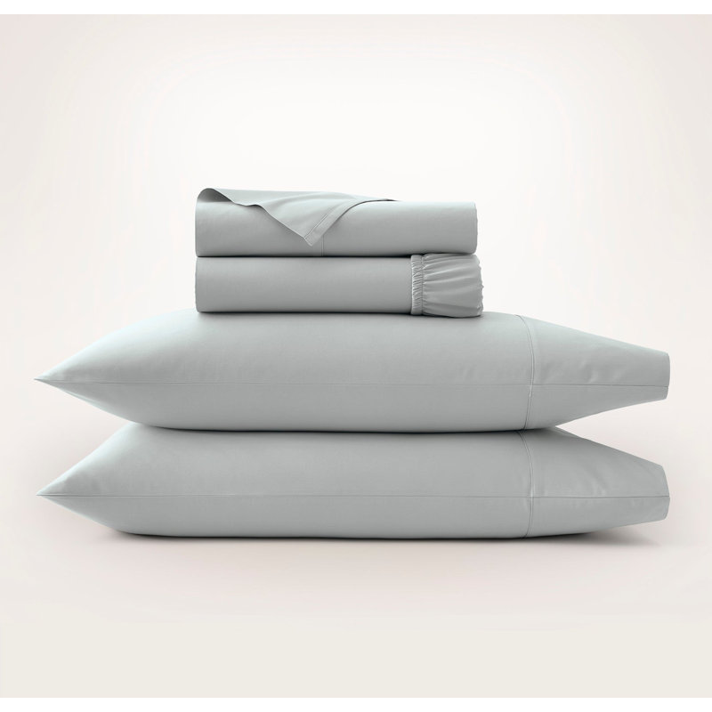 Signature Hemmed Sheet Set, Full Sheet Set with 2 Pillowcases, Shore