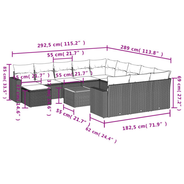 Dimensions du produit