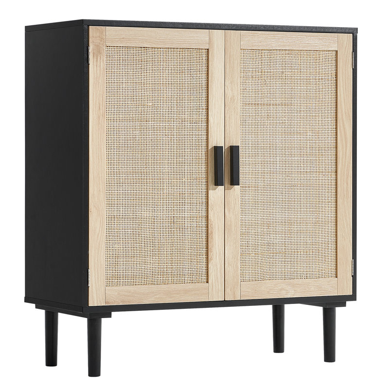 PB Melamine Standard Accent Cabinet, Black