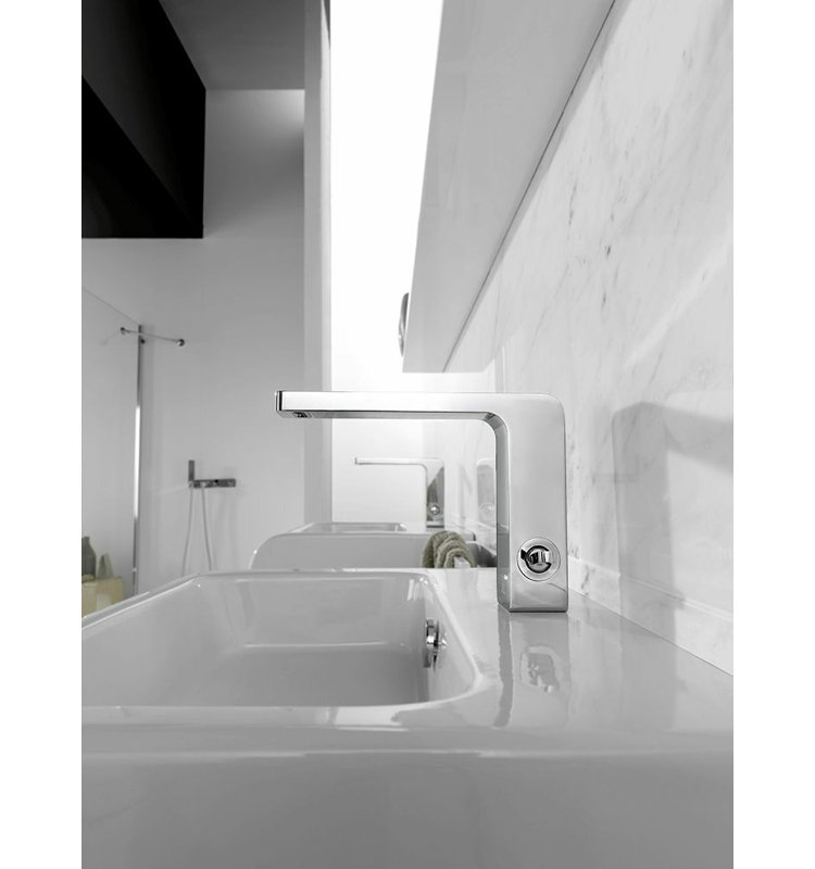 Lounge Single Control Lavatory Faucet, Polished Chrome
