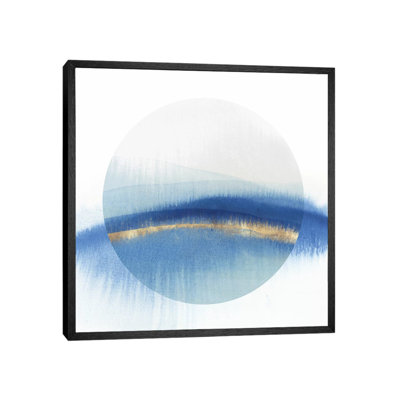 Indigo Eclipse I 1 Piece Wall Art on Canvas