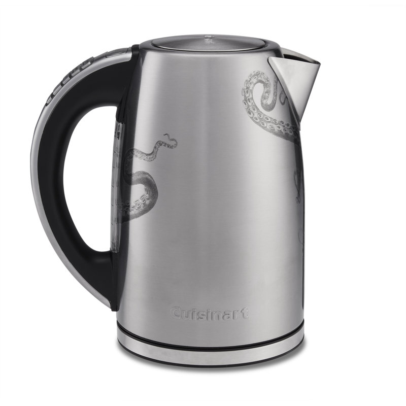Caskata 1.7-Liter Silver Stainless Steel Electric Tea Kettle