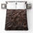 Swirling Brown Texture Quilted Bedspread All Sizes-126077967