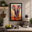 Jeweled Elephant At Sunset Boho - Print-136735798-136735799