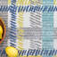 Tapis jaune / bleu NELE lavable à la machine Modern-82967211
