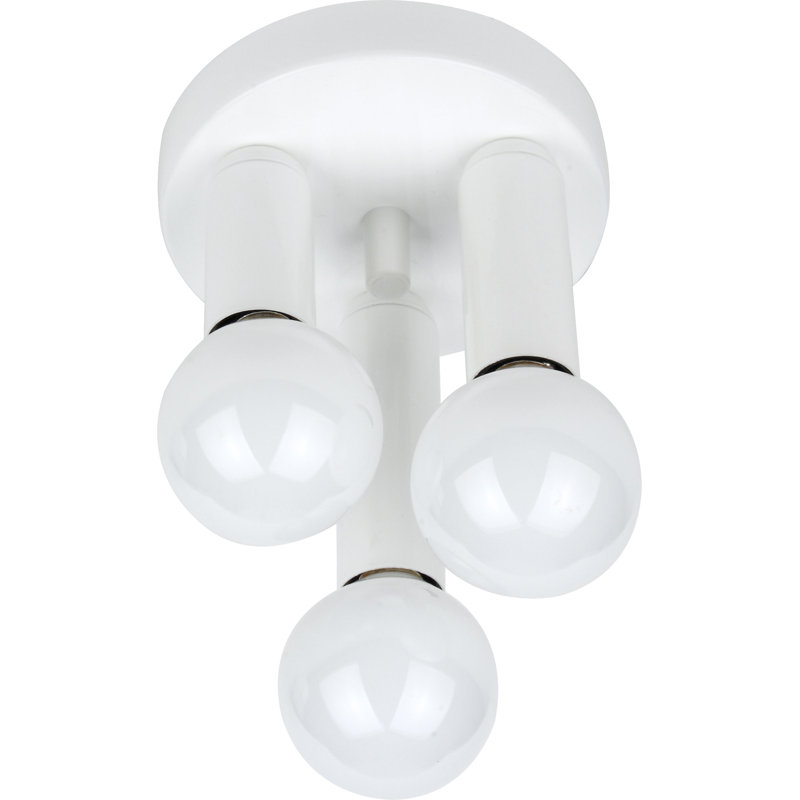 Parma Flush Mount, Matt nickel