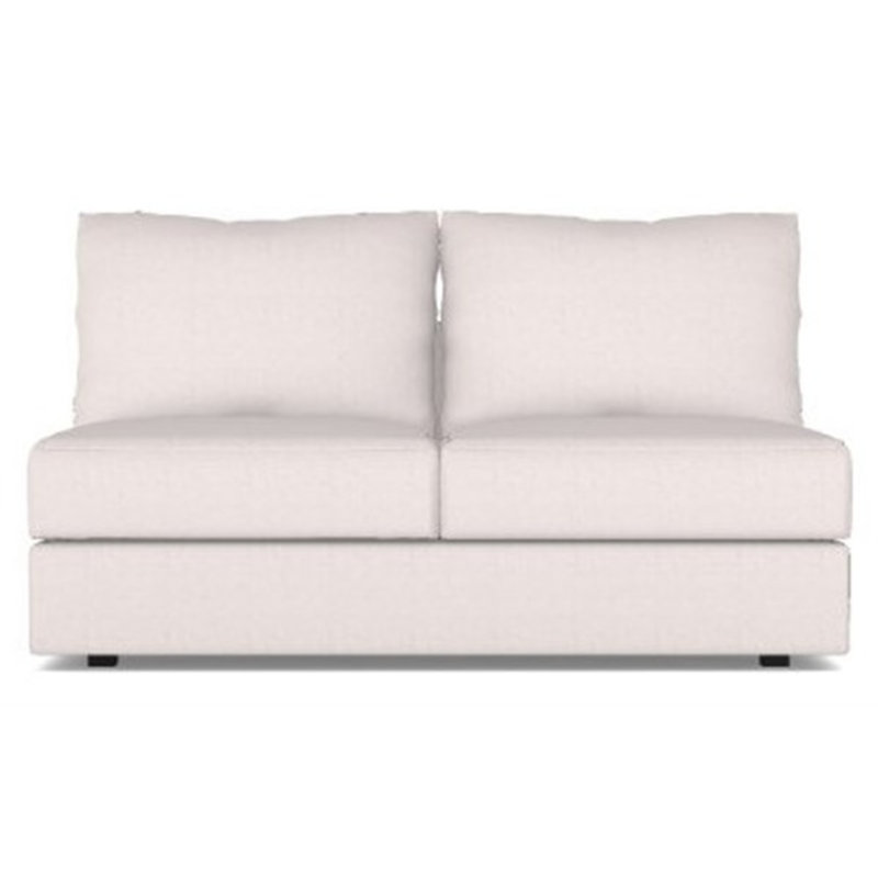 Lucy Stocked Armless Loveseat