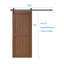 Porte de grange avec trousses de quincaillerie et surface en PVC imperméable-107328850-107328851
