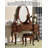 Classic All Solid Black Walnut Bedroom Makeup Table Sturdy Mortise And Tenon Structure