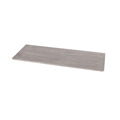 Tablette surélevée en pin gris 12 "x 32" x 1/2 "Aspen