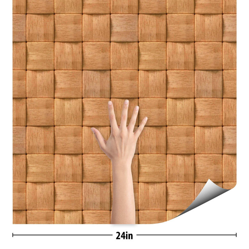 Carreau de papier peint Lanna, L 126 po x l 24 po
