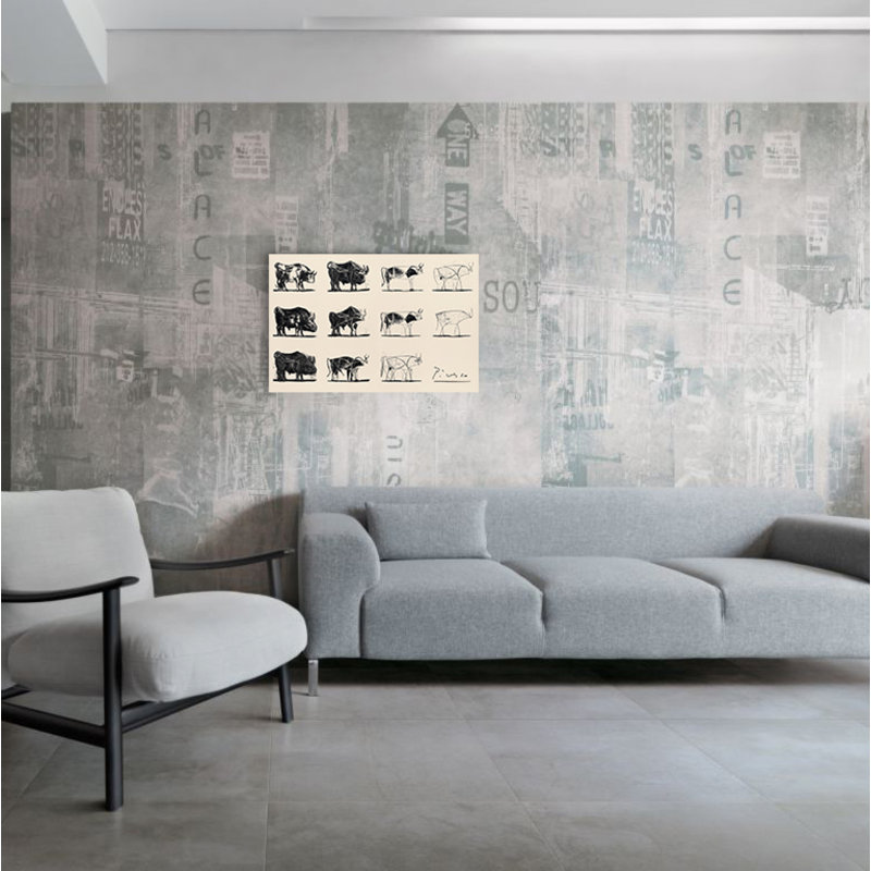 Le Taureau by Picasso - Single Picture Frame Print on MDF