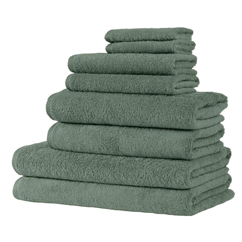 Turkish Cotton Mulit-Size Set, Sage Green