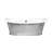 Navarre 64" x 28" Freestanding Soaking Acrylic Bathtub