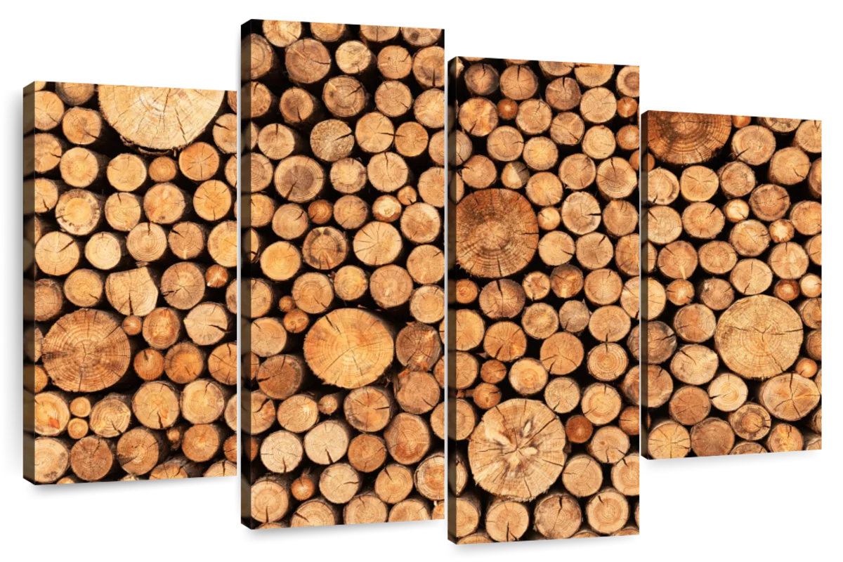 Stackable Logs Wade Logan® Avery Stacked Logs | Wayfair