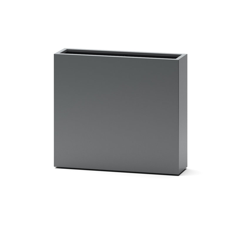 Rosena Handmade Planter Box, Gray, 32" H x 24" W x 10" D