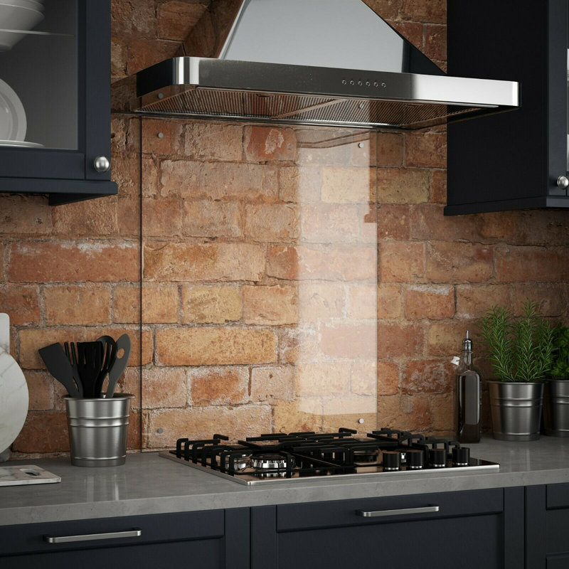 Enok 152.4cm W x 127cm L Glass Peel and Stick