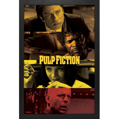 Pulp Fiction - Portraits 11x17 Gel-Coat Framed Print