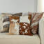 Coussin en cuir