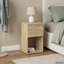 29cm W Manufactured Wood Bedside Table-73392741